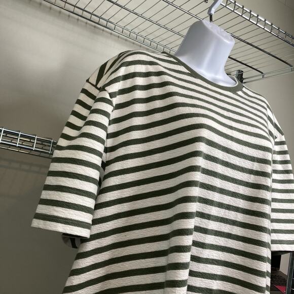 The Stronghold Men’s Striped Short Sleeve Shirt Size 3XL Preppy Nautical Basics - Picture 11 of 13